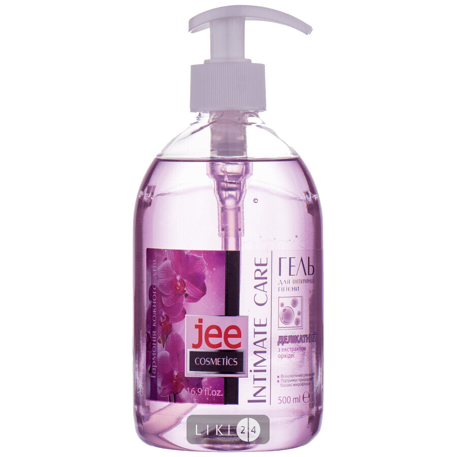 Гель для інтимної гігієни Jee Cosmetics Делікатний, 500 мл: ціни та характеристики