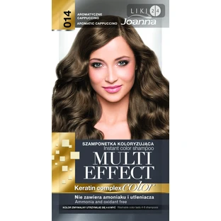 JOANNA Multi Effect Шампунь д / волосся відтінку 14 Ароматний капучино 35г 