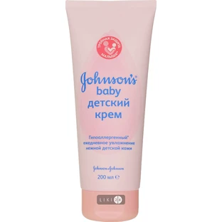 Дитячий крем Johnson's Baby, 200 мл