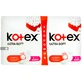 Прокладки гігієнічні Kotex Ultra Soft Super Duo з крильцями №16