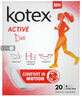 Прокладки ежедневные Kotex Active Extra Thin Liners Deo №20