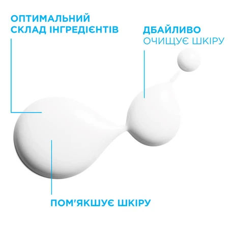 Крем-гель для душа La Roche-Posay Lipikar Syndet AP+ очищаючий для очень сухой атопической кожи, 200 мл: цены и характеристики