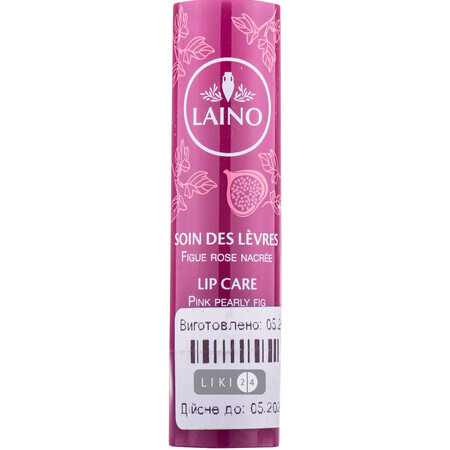 Бальзам для губ Laino Pink Pearly Lip Care Fig Scent Инжир 4 г