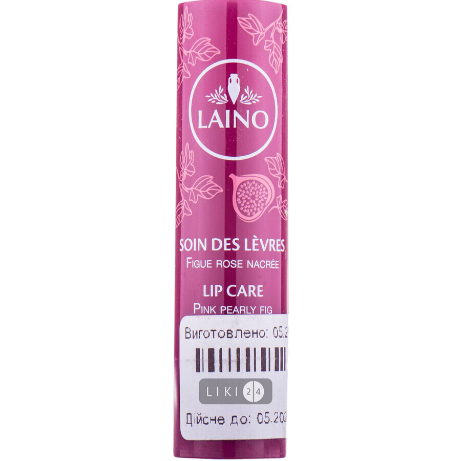 Бальзам для губ Laino Pink Pearly Lip Care Fig Scent Инжир 4 г: цены и характеристики
