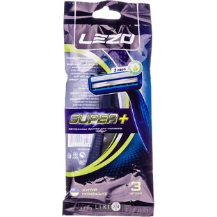 Станок для бритья Lezo Super + мужской одноразовый 5 шт