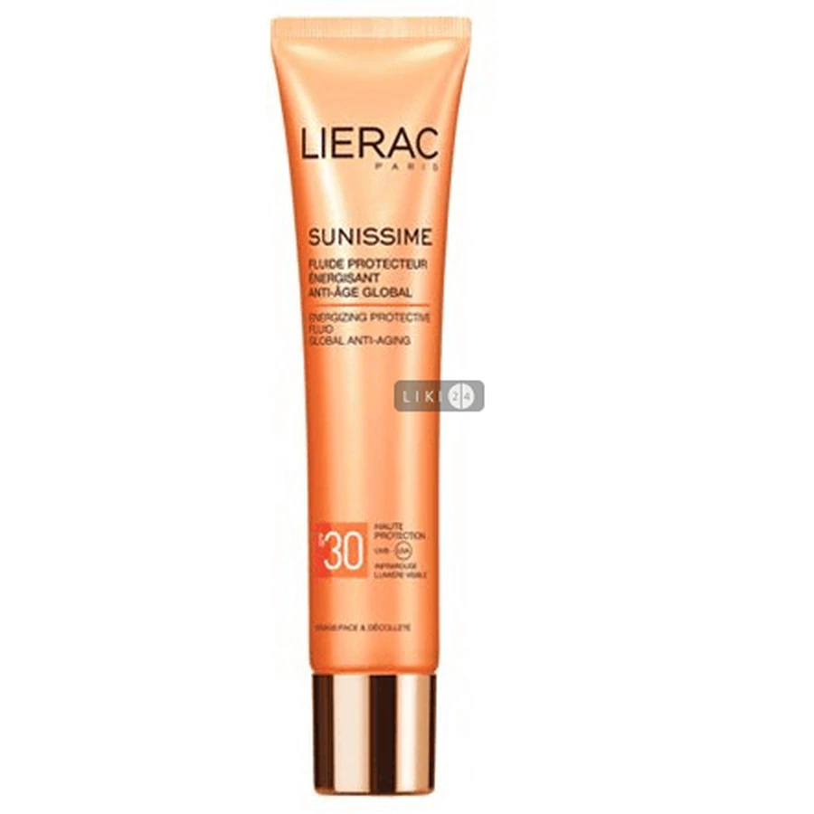Флюїд для обличчя Lierac Sunissime SPF30 40 мл: ціни та характеристики