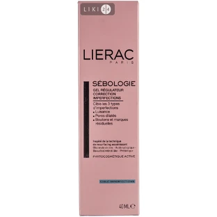 Крем-гель для обличчя Lierac Себоложі заспокійливий проти почервонінь, 40 мл