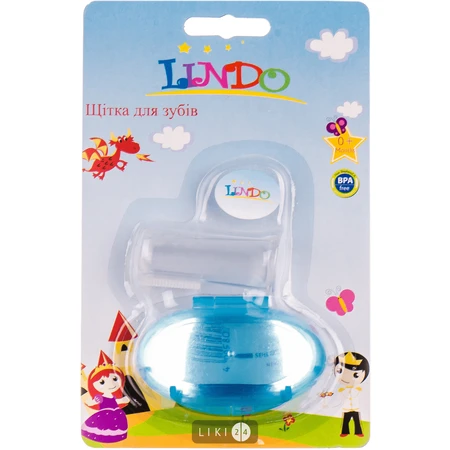 Зубна щітка Lindo PK 073 для зубів і ясен в футлярі: ціни та характеристики