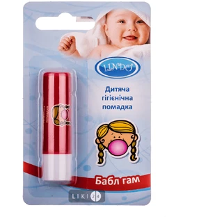 Гігієнічна помада Lindo Bubble Gum 4.5 г