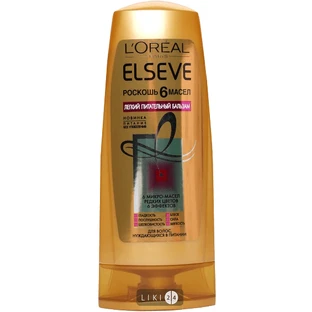 LOREAL Paris Elseve Бальзам-ополаск. д/волос Роскошь 6 масел 200мл 