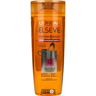 Шампунь для волос L’Oreal Paris Elseve Роскошь 6 Масел 400 мл