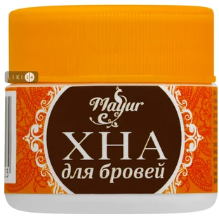 MAYUR Хна д / брів коричнева 10г 
