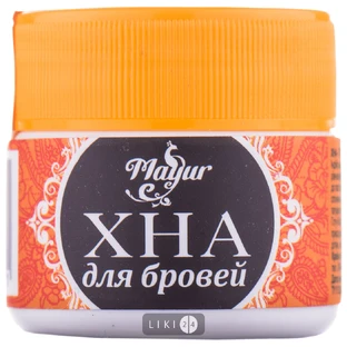 MAYUR Хна д/бровей черная 10г 