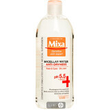 Міцелярна вода Mixa Anti-dryness для сухої чутливої ​​шкіри обличчя 400 мл