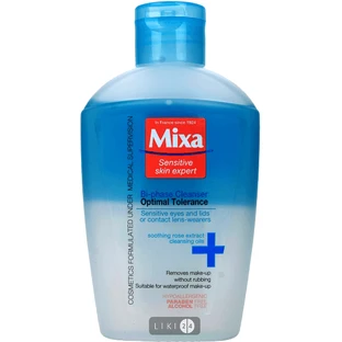 Средство для снятия макияжа з глаз MIXA двухфазное для очень чувствительной кожи 125 мл 