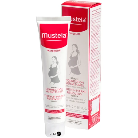 Сыворотка против растяжек MUSTELA Stretch Marks Recovery Serum 75 мл: цены и характеристики
