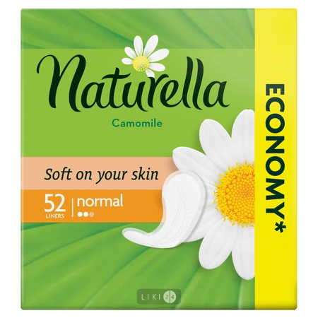 Прокладки ежедневные Naturella Normal Camomile №52: цены и характеристики