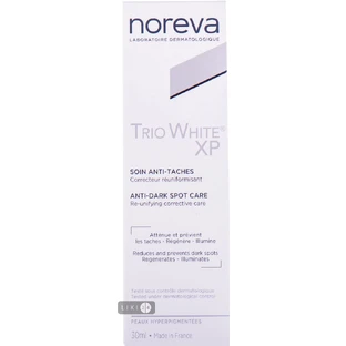 Крем для лица Noreva Trio White XP Против пигментных пятен, 30 мл