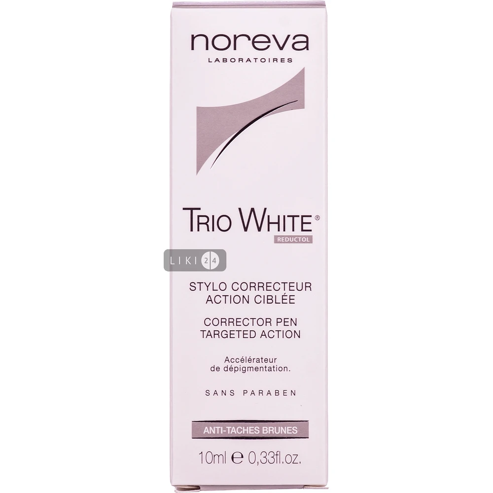 Олівець-коректор NOREVA Trio white 10мл : ціни та характеристики
