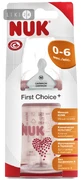 Пляшка NUK FirstChoice + пластикова з силіконовою соскою р1 150 мл
