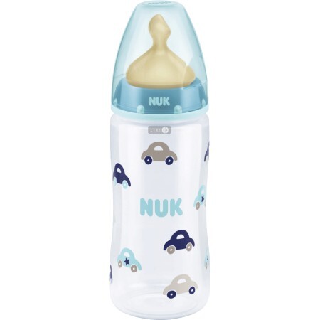 Бутылочка для кормления NUK First Choice Plus c латексной соской 300 мл