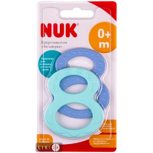 Прорізувач для зубів NUK Вісімка 2 шт