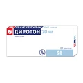 Диротон табл. 20 мг блистер №28