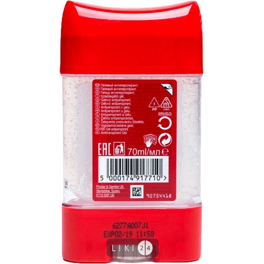 Гелевий дезодорант-антиперспірант Old Spice White Water 70 мл: ціни та характеристики
