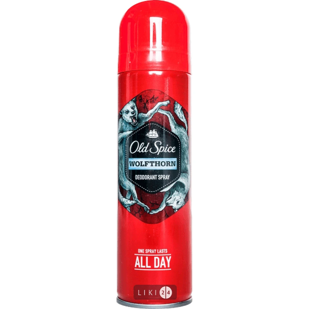 Дезодорант-спрей Old Spice Wolfthorn для мужчин 150 мл: цены и характеристики