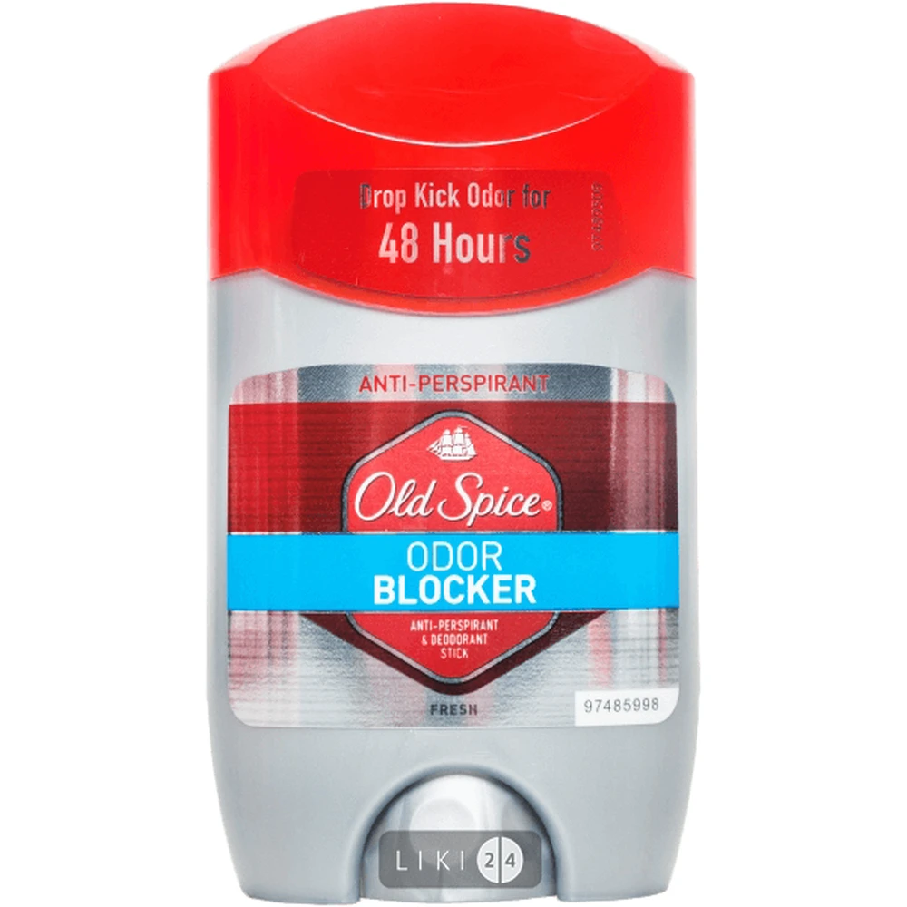 Твердый дезодорант-антиперспирант Old Spice Odour Blocker Fresh 50 мл: цены и характеристики