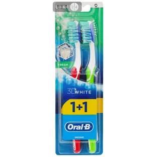 Зубна щітка Oral-B 3D White Середня