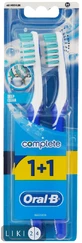 Зубна щітка Oral-B Комплекс Глибоке чищення середньої жорсткості 1+1