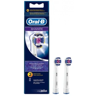 Насадка к электрической зубной щетке Oral-B 3D White ЕВ 18 2 шт