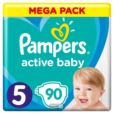 Подгузники Pampers Active Baby Junior 5 11-16 кг 90 шт
