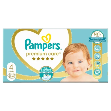 Подгузники Pampers Premium Care 4 Maxi 9-14 кг 104 шт: цены и характеристики