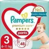Подгузники-трусики Pampers Premium Care Pants Midi 6-11 кг 48 шт