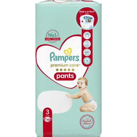 Підгузки-трусики Pampers Premium Care Pants Midi 6-11 кг 48 шт: ціни та характеристики