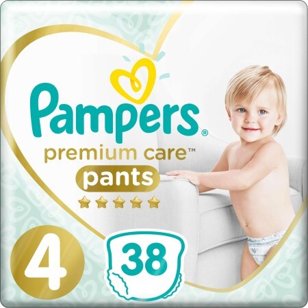 Підгузки-трусики Pampers Premium Care Pants Maxi 9-15 кг 38 шт