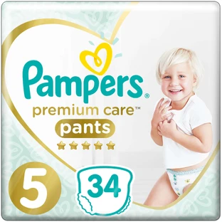 Підгузки-трусики Pampers Premium Care Pants 5 12-17 кг 34 шт