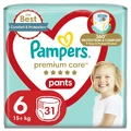 Подгузники-трусики Pampers Premium Care Pants 6 15+ кг 31 шт