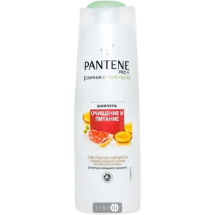 Шампунь Pantene Nature Fusion Очищення та живлення 400 мл 