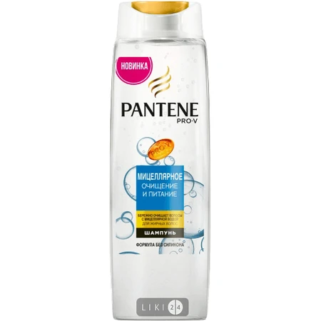 Шампунь Pantene Pro-V Міцелярне очищення та живлення 400 мл: ціни та характеристики