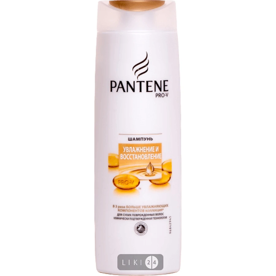 Шампунь Pantene Зволоження та відновлення 400 мл : ціни та характеристики