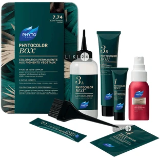 PHYTO Фитоколор Крем-краска бокс тон 7,74 Русо-каштановый медный 