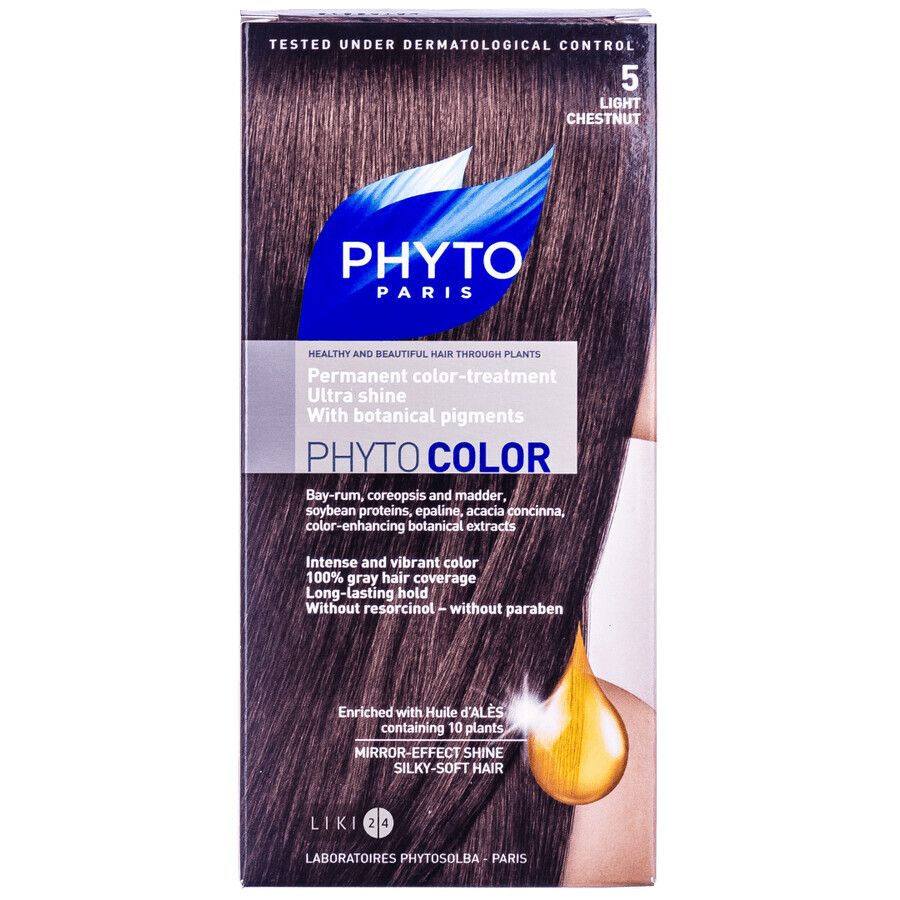 Крем-краска для волос PHYTO Фитоколор тон 5, каштан : цены и характеристики