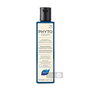 Шампунь Phyto Фітосквам проти лупи очищаючий 200 мл