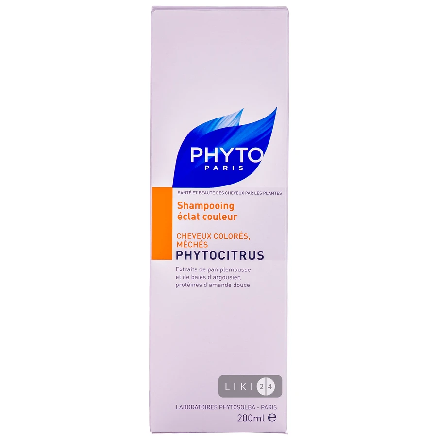 PHYTO Фітоцітрус Шампунь д / пофарб. волос 200мл : ціни та характеристики