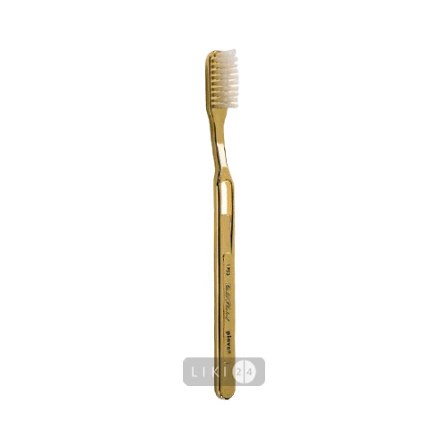 Зубна щітка Piave Gold Plated позолочена: ціни та характеристики