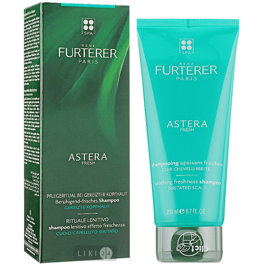 Шампунь Rene Furterer Astera для волосся освіжаючий, 200 мл: ціни та характеристики