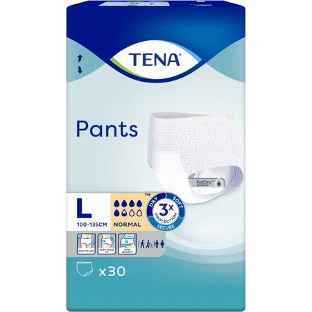Подгузники-трусики для взрослых Tena Pants Normal Large 30 шт: цены и характеристики